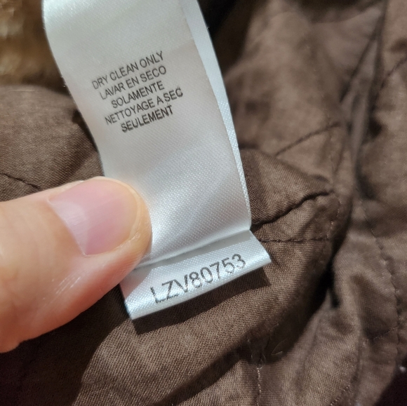 BCBGMAXAZRIA Removable Rabbit Fur Trim Parka/Anorak Jacket size S - Picture 15 of 16